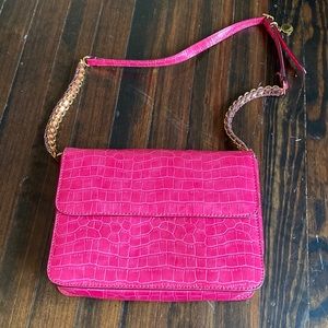 Shoulder Faux Crocodile Grace Cross Body Bag